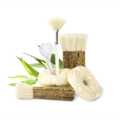 Pakolásecset, testkezelő ecset (bambusz)